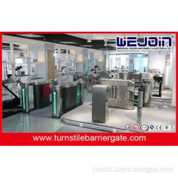 900mm width electronic Flap Barrier Gate / Pedestrian Autom
